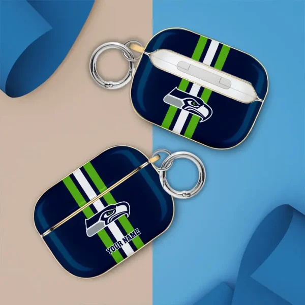 Seattle Seahawks New Airpod Cover Gift For Fan SPTAIRPODC006 - Image 2