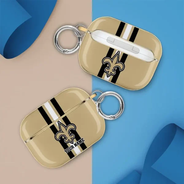 New Orleans Saints New Airpod Cover Gift For Fan SPTAIRPODC027 - Image 2