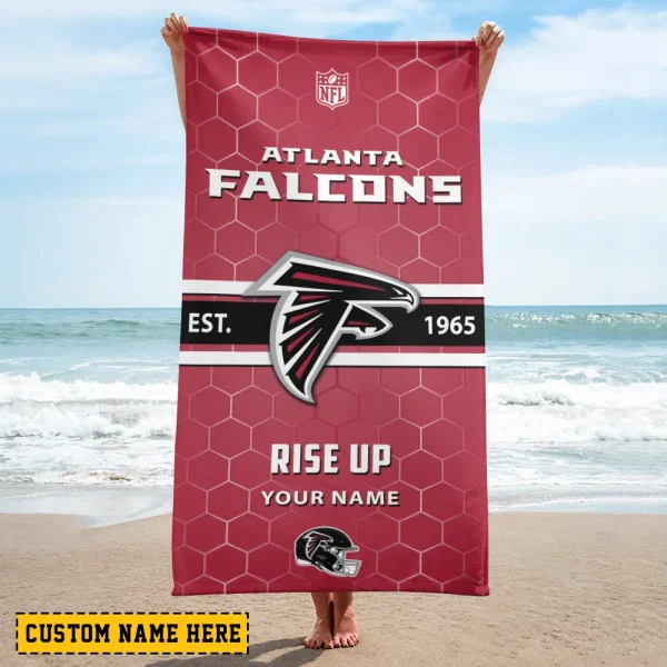 Atlanta Falcons NFL Beach Towels New 2025 AZBTOWEL550 - Image 2