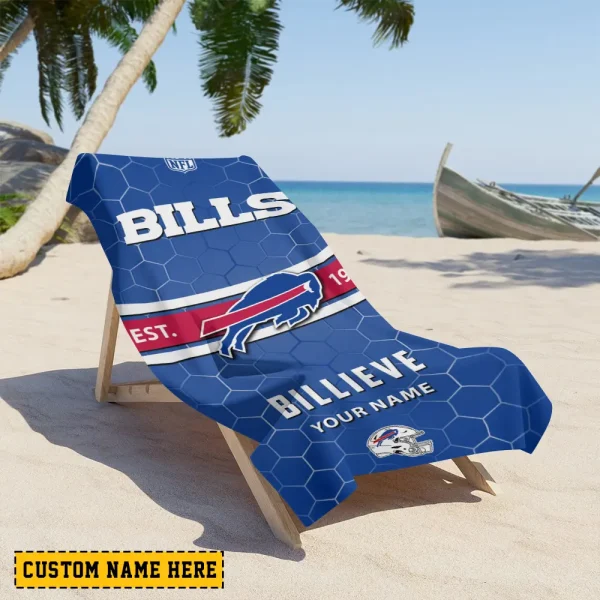 Buffalo Bills NFL Beach Towels New 2025 AZBTOWEL552