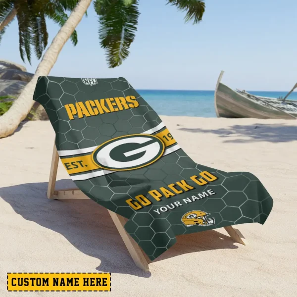 Green Bay Packers NFL Beach Towels New 2025 AZBTOWEL560
