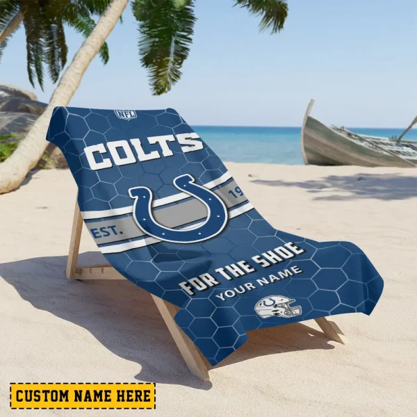Indianapolis Colts NFL Beach Towels New 2025 AZBTOWEL562
