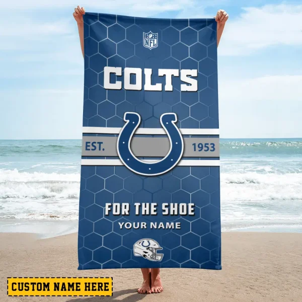 Indianapolis Colts NFL Beach Towels New 2025 AZBTOWEL562 - Image 2