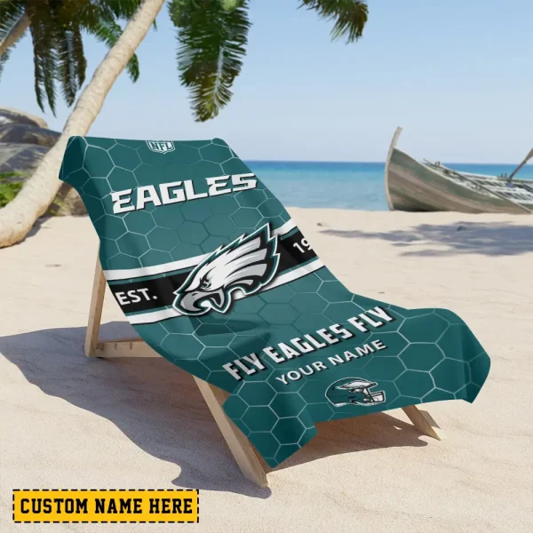 Philadelphia Eagles NFL Beach Towels New 2025 AZBTOWEL574