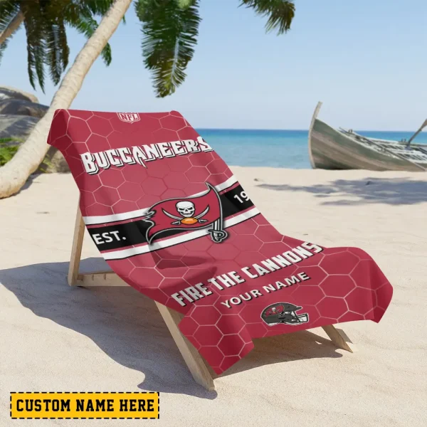 Tampa Bay Buccaneers NFL Beach Towels New 2025 AZBTOWEL578