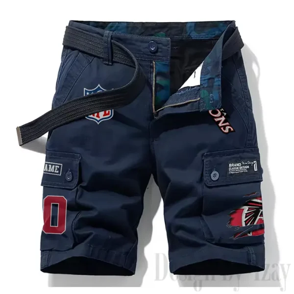 Atlanta Falcons New Summer Men Cargo Shorts Fashion 2025 SPTNSM098 - Image 6