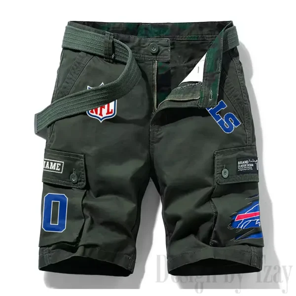 Buffalo Bills New Summer Men Cargo Shorts Fashion 2025 SPTNSM100 - Image 2