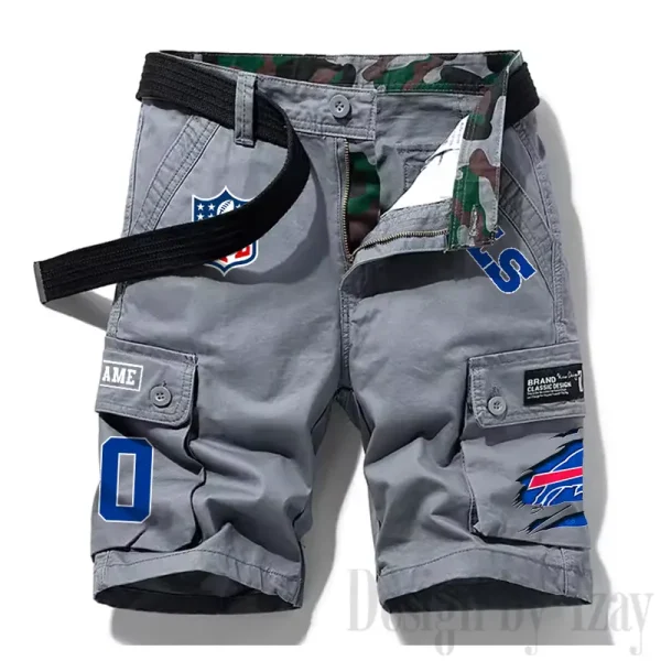 Buffalo Bills New Summer Men Cargo Shorts Fashion 2025 SPTNSM100 - Image 5