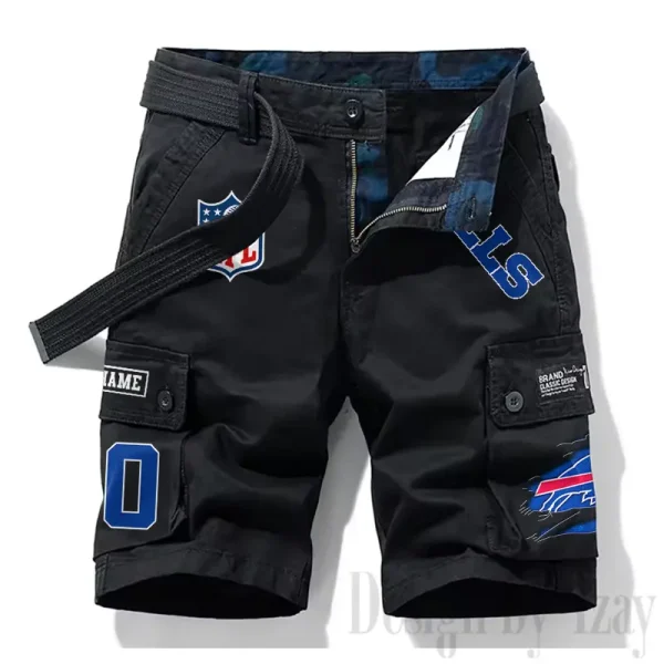 Buffalo Bills New Summer Men Cargo Shorts Fashion 2025 SPTNSM100 - Image 6