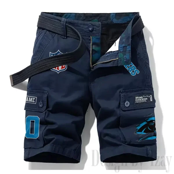 Carolina Panthers New Summer Men Cargo Shorts Fashion 2025 SPTNSM101 - Image 5