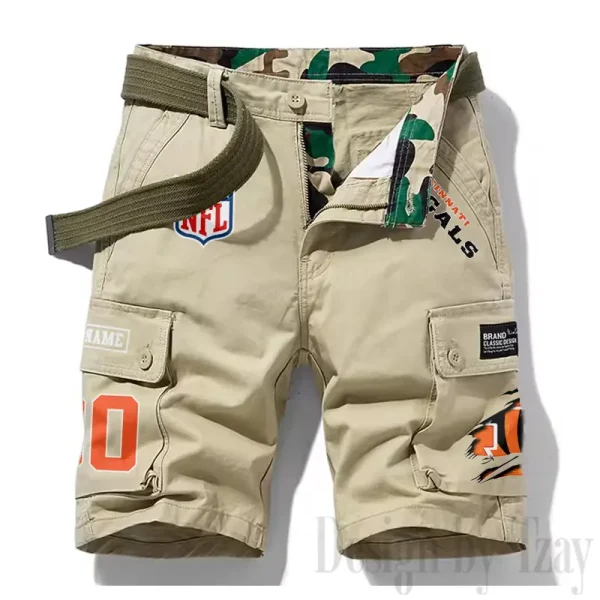 Cincinnati Bengals New Summer Men Cargo Shorts Fashion 2025 SPTNSM103
