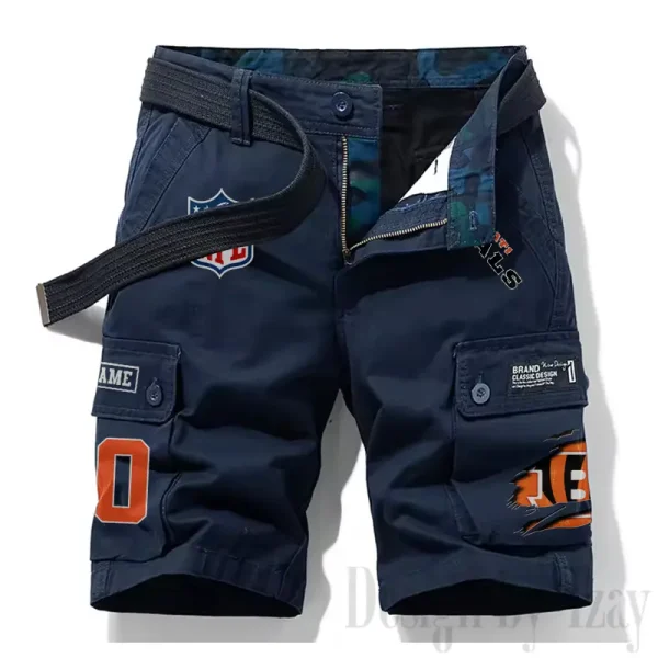 Cincinnati Bengals New Summer Men Cargo Shorts Fashion 2025 SPTNSM103 - Image 6