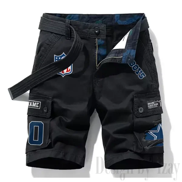 Dallas Cowboys New Summer Men Cargo Shorts Fashion 2025 SPTNSM105