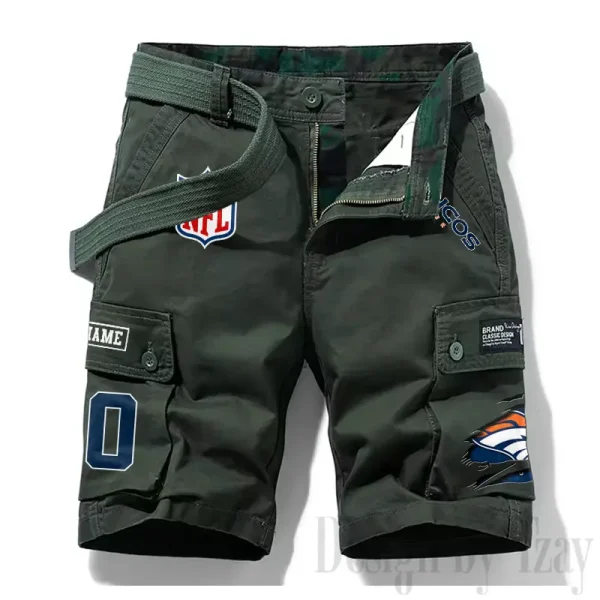 Denver Broncos New Summer Men Cargo Shorts Fashion 2025 SPTNSM106