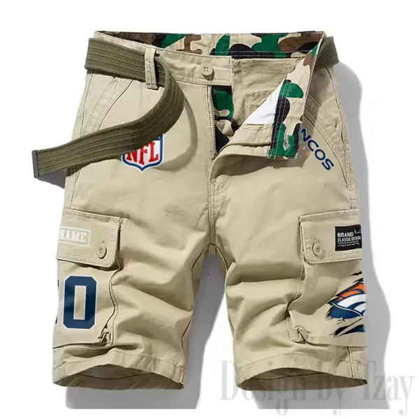 Denver Broncos New Summer Men Cargo Shorts Fashion 2025 SPTNSM106 - Image 4