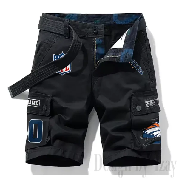 Denver Broncos New Summer Men Cargo Shorts Fashion 2025 SPTNSM106 - Image 6