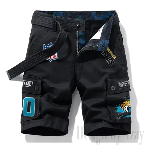 Jacksonville Jaguars New Summer Men Cargo Shorts Fashion 2025 SPTNSM111 - Image 6