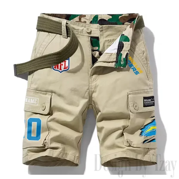 Los Angeles Chargers New Summer Men Cargo Shorts Fashion 2025 SPTNSM114