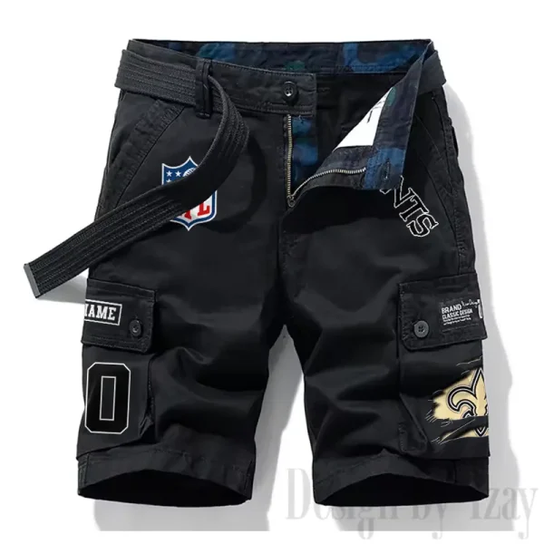 New Orleans Saints New Summer Men Cargo Shorts Fashion 2025 SPTNSM119