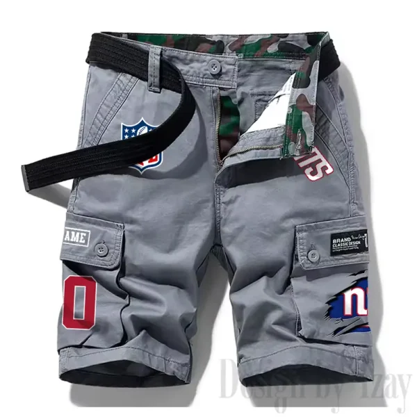 New York Giants New Summer Men Cargo Shorts Fashion 2025 SPTNSM120 - Image 6