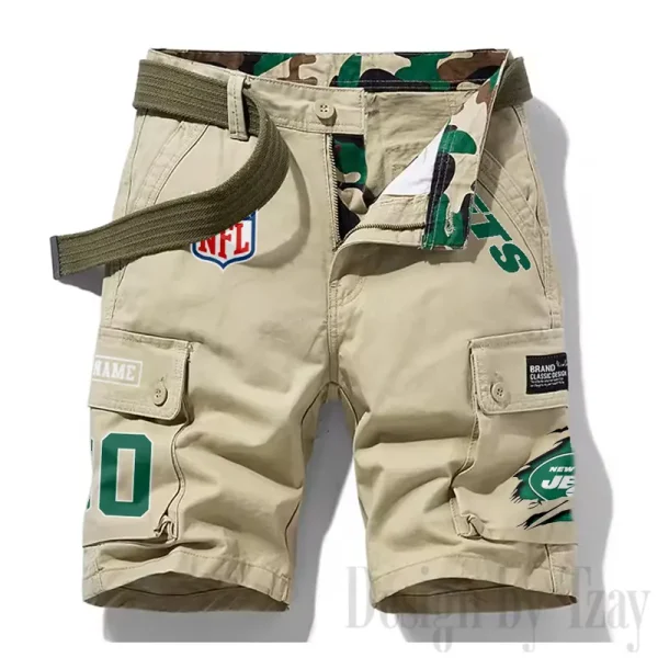 New York Jets New Summer Men Cargo Shorts Fashion 2025 SPTNSM121 - Image 4