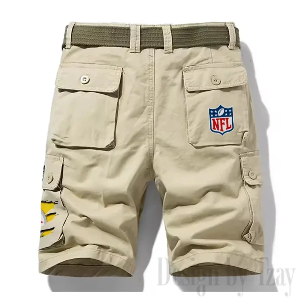 Pittsburgh Steelers New Summer Men Cargo Shorts Fashion 2025 SPTNSM123 - Image 2