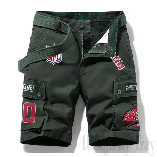 Tampa Bay Buccaneers New Summer Men Cargo Shorts Fashion 2025 SPTNSM126