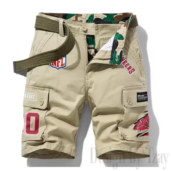 Tampa Bay Buccaneers New Summer Men Cargo Shorts Fashion 2025 SPTNSM126 - Image 2