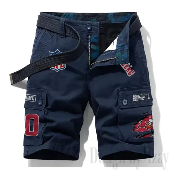 Tampa Bay Buccaneers New Summer Men Cargo Shorts Fashion 2025 SPTNSM126 - Image 4