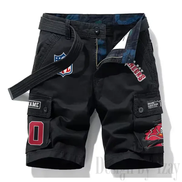 Tampa Bay Buccaneers New Summer Men Cargo Shorts Fashion 2025 SPTNSM126 - Image 5