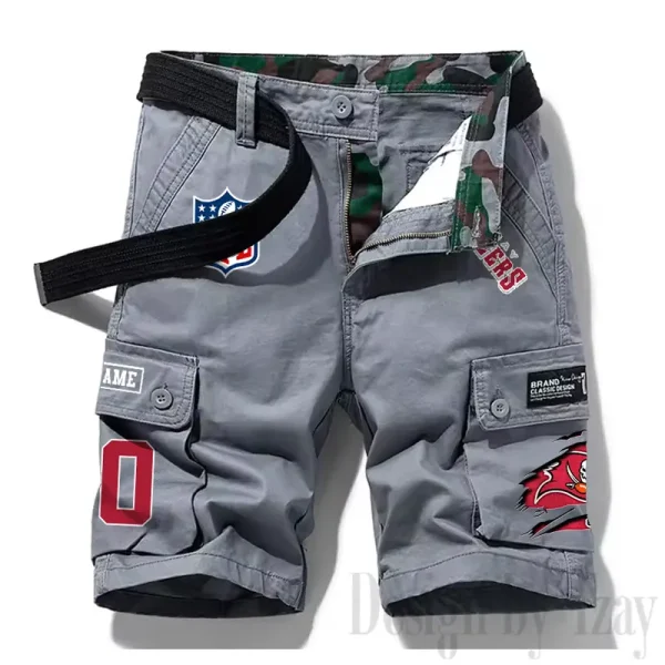 Tampa Bay Buccaneers New Summer Men Cargo Shorts Fashion 2025 SPTNSM126 - Image 6