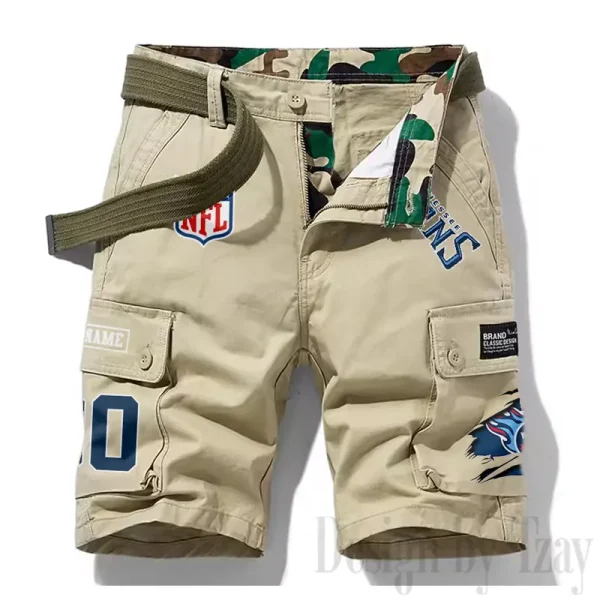 Tennessee Titans New Summer Men Cargo Shorts Fashion 2025 SPTNSM127 - Image 3