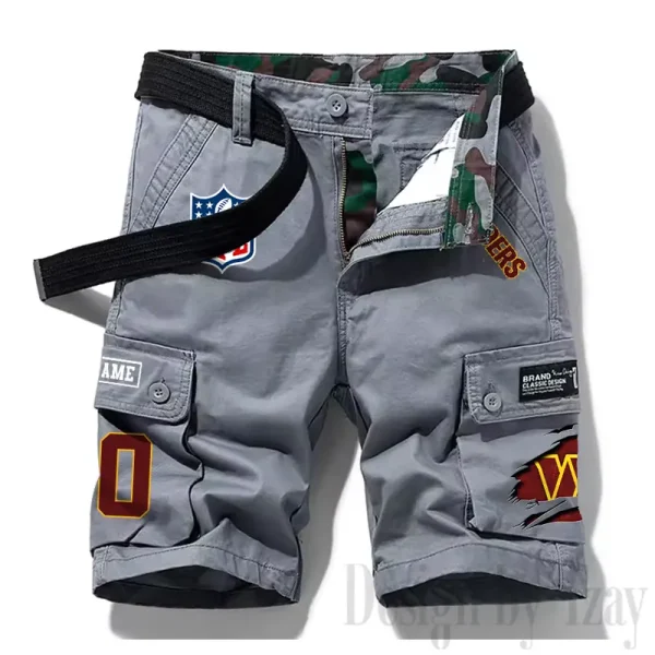 Washington Commanders New Summer Men Cargo Shorts Fashion 2025 SPTNSM128 - Image 3
