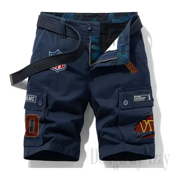Washington Commanders New Summer Men Cargo Shorts Fashion 2025 SPTNSM128 - Image 4