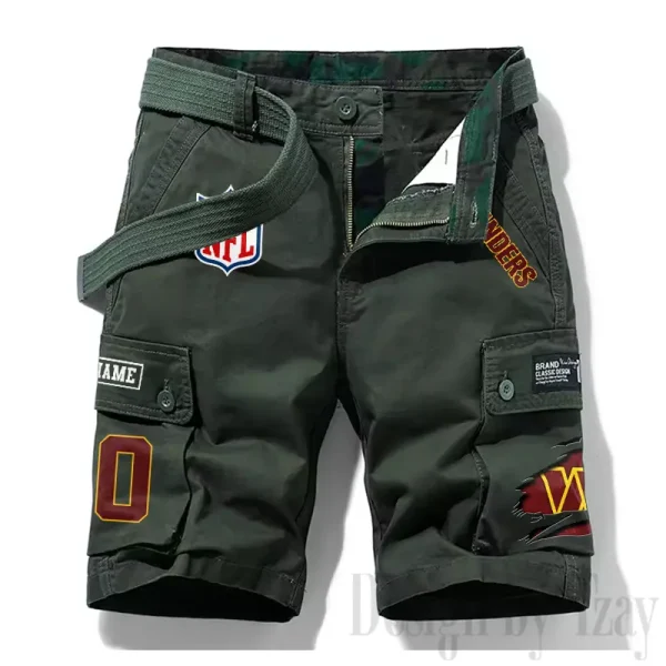 Washington Commanders New Summer Men Cargo Shorts Fashion 2025 SPTNSM128 - Image 5