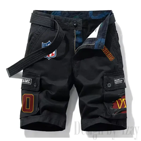 Washington Commanders New Summer Men Cargo Shorts Fashion 2025 SPTNSM128 - Image 6