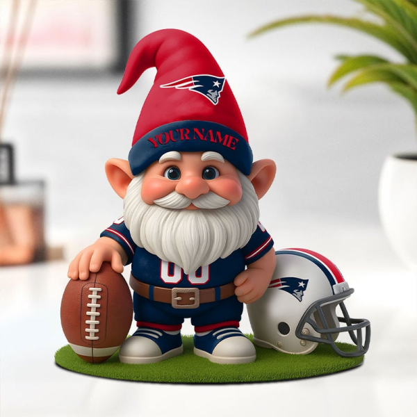 New England Patriots New Cute Acrylic Block Plaque SPTCABP001