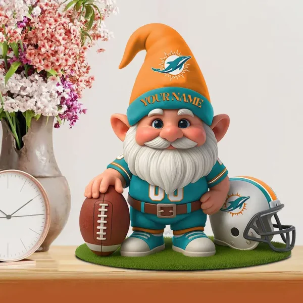 Miami Dolphins New Cute Acrylic Block Plaque SPTCABP005 - Image 2