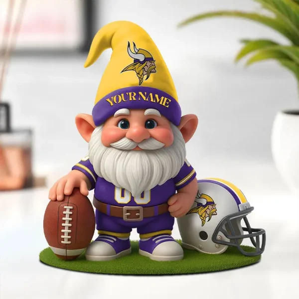 Minnesota Vikings New Cute Acrylic Block Plaque SPTCABP024