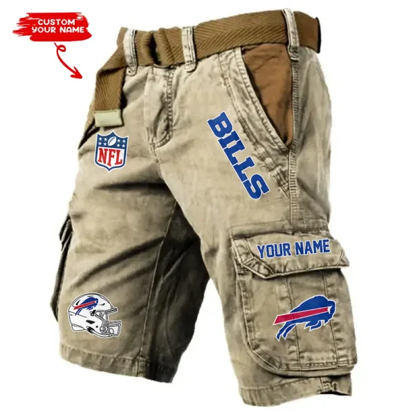 Buffalo Bills Pocket Print Cargo Shorts (Belt Not Included) trending 2025 S9MCS434 - Image 6