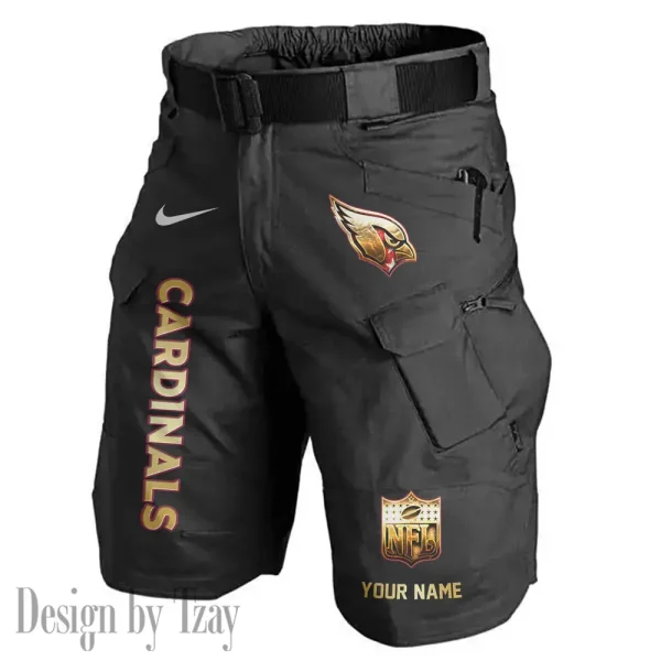Arizona Cardinals Road Cycle Tactical Shorts Men (Belt Not Included) AZFPSHORT341 - Image 2