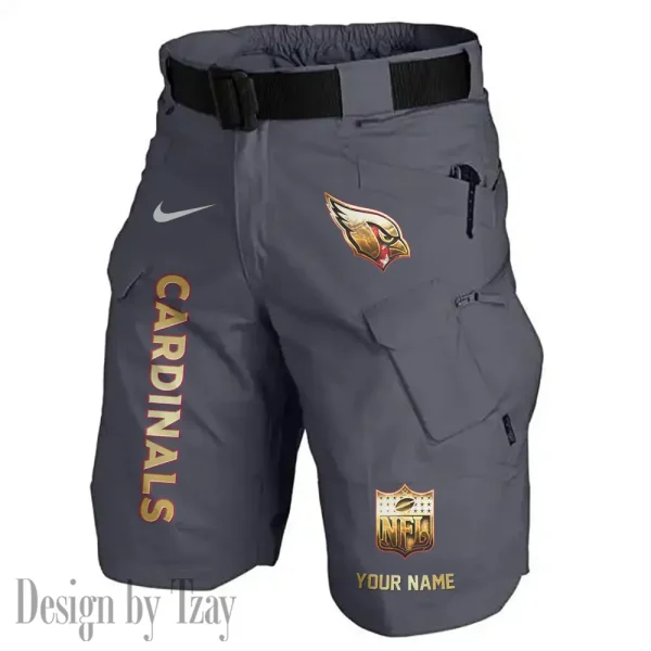 Arizona Cardinals Road Cycle Tactical Shorts Men (Belt Not Included) AZFPSHORT341 - Image 4