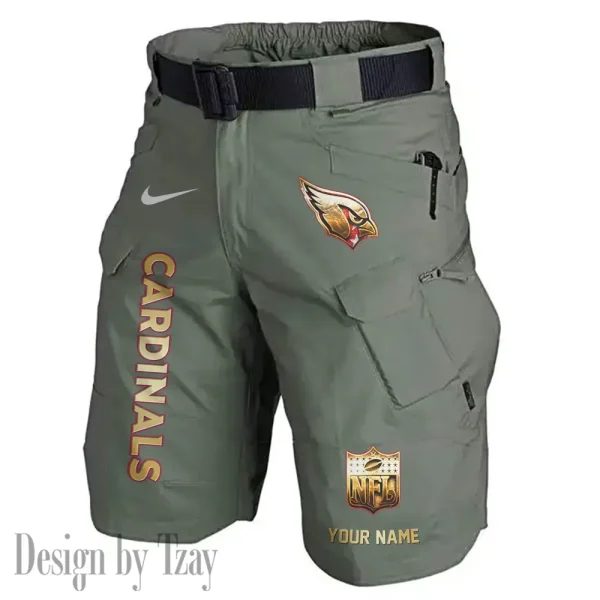 Arizona Cardinals Road Cycle Tactical Shorts Men (Belt Not Included) AZFPSHORT341 - Image 5