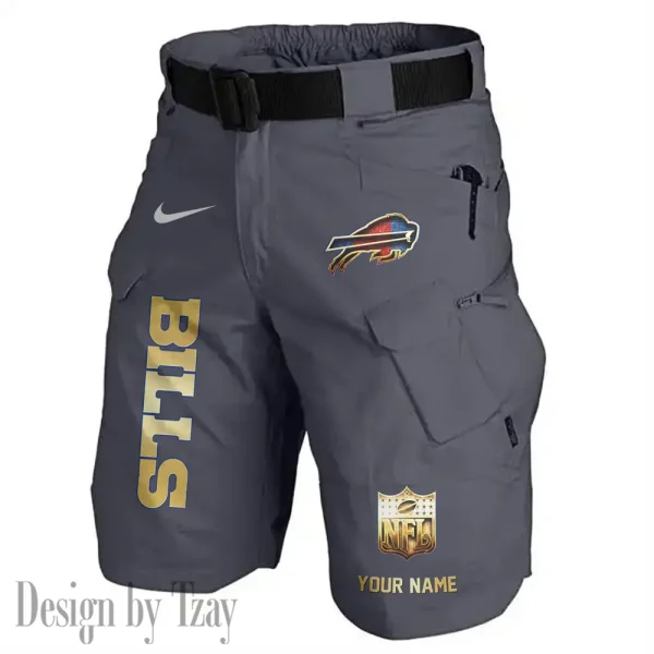 Buffalo Bills Road Cycle Tactical Shorts Men (Belt Not Included) AZFPSHORT344 - Image 3