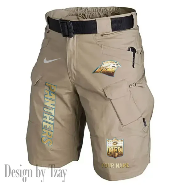 Carolina Panthers Road Cycle Tactical Shorts Men (Belt Not Included) AZFPSHORT345 - Image 5