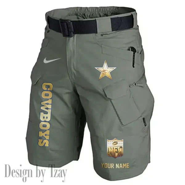 Dallas Cowboys Road Cycle Tactical Shorts Men (Belt Not Included) AZFPSHORT349
