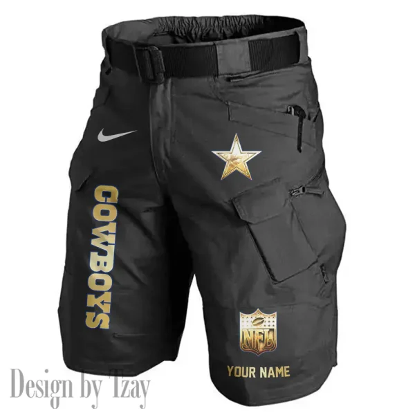 Dallas Cowboys Road Cycle Tactical Shorts Men (Belt Not Included) AZFPSHORT349 - Image 2