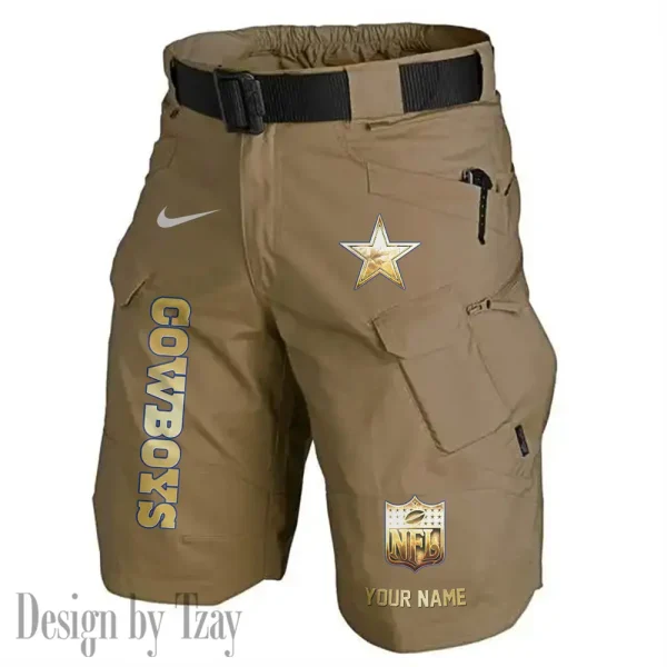 Dallas Cowboys Road Cycle Tactical Shorts Men (Belt Not Included) AZFPSHORT349 - Image 5