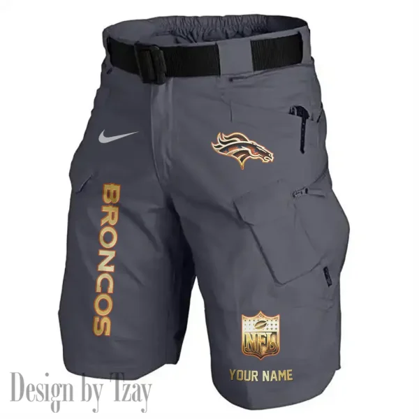Denver Broncos Road Cycle Tactical Shorts Men (Belt Not Included) AZFPSHORT350