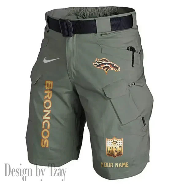 Denver Broncos Road Cycle Tactical Shorts Men (Belt Not Included) AZFPSHORT350 - Image 3